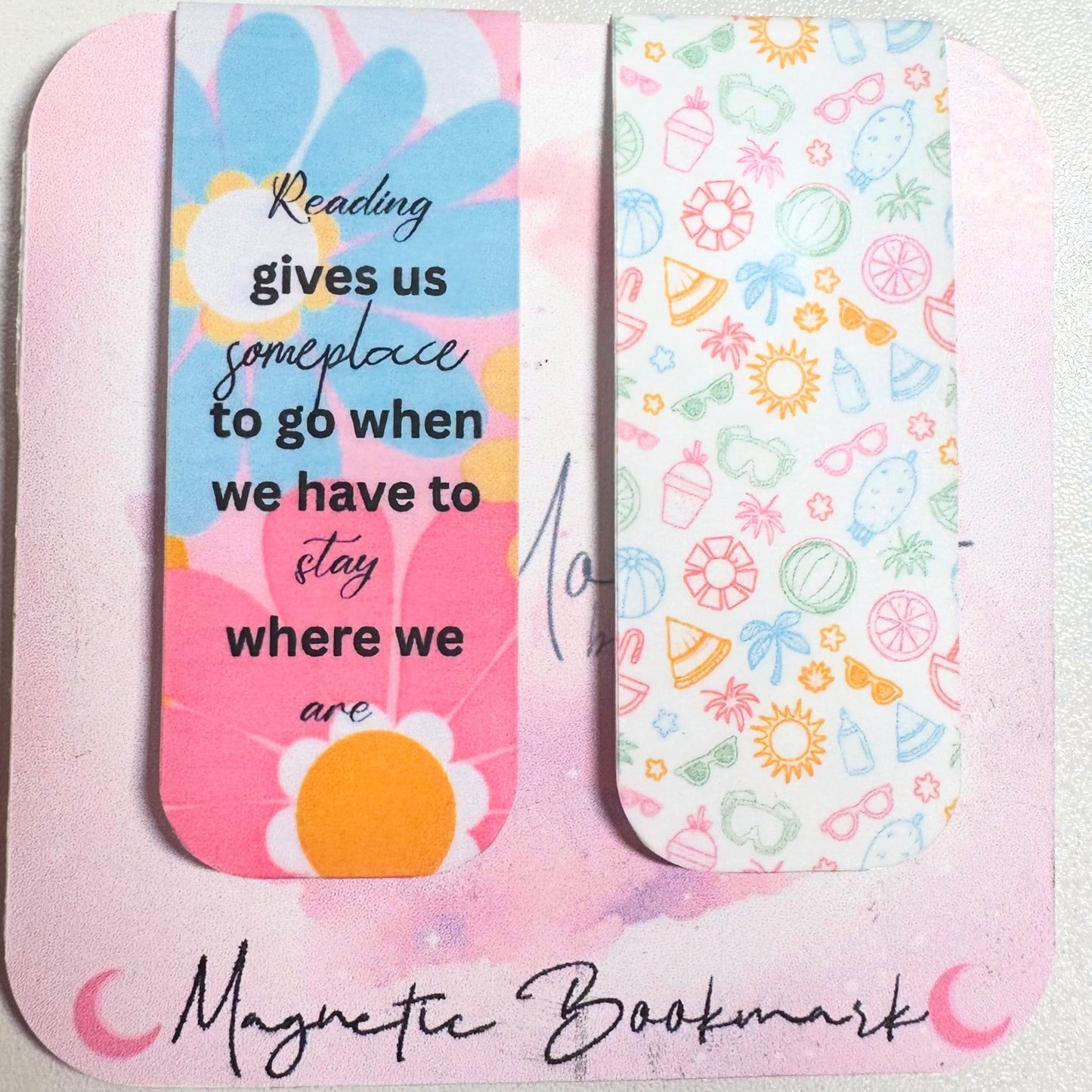 Someplace To Go Magnetic Bookmark Duo Pack