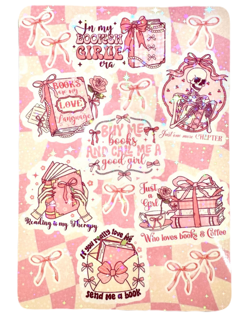 Bookish Girlie Kindle Insert Card