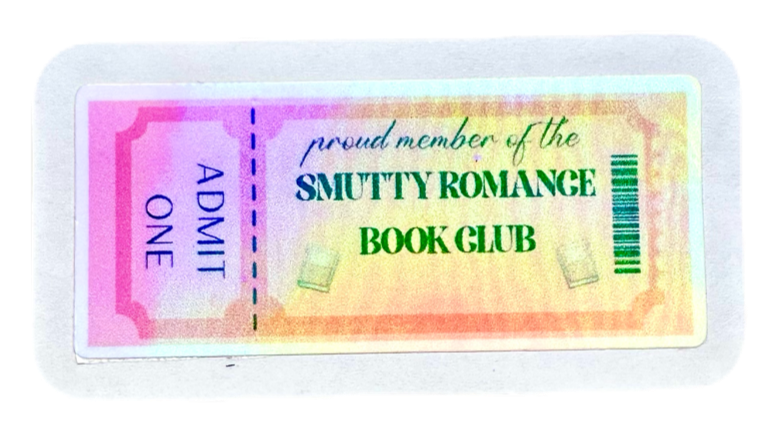 Smutty Book Club Sticker