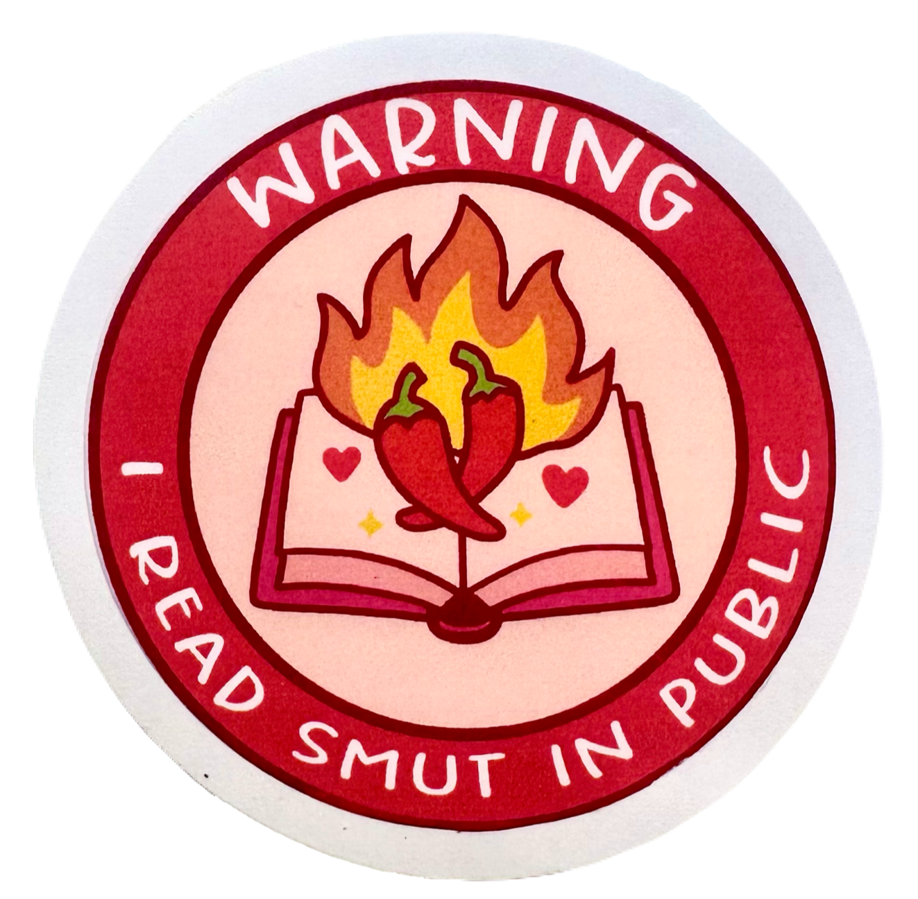 I Read Smut in Public Sticker