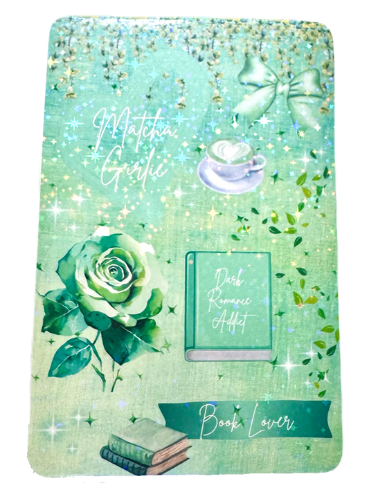 Matcha Girlie Kindle Insert Card